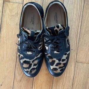 Leopard sneakers. Womens will fit 8-9